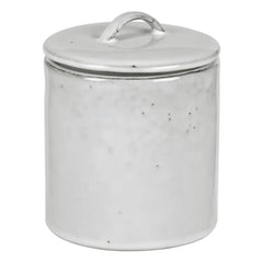 Broste Copenhagen - Nordic Sand Lidless Stone Ceramic Planter | Light Gray