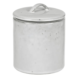 Broste Copenhagen - Nordic Sand Lidless Stone Ceramic Planter | Light Gray