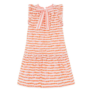 Tartine et Chocolat - Striped Sleeveless Dress | White