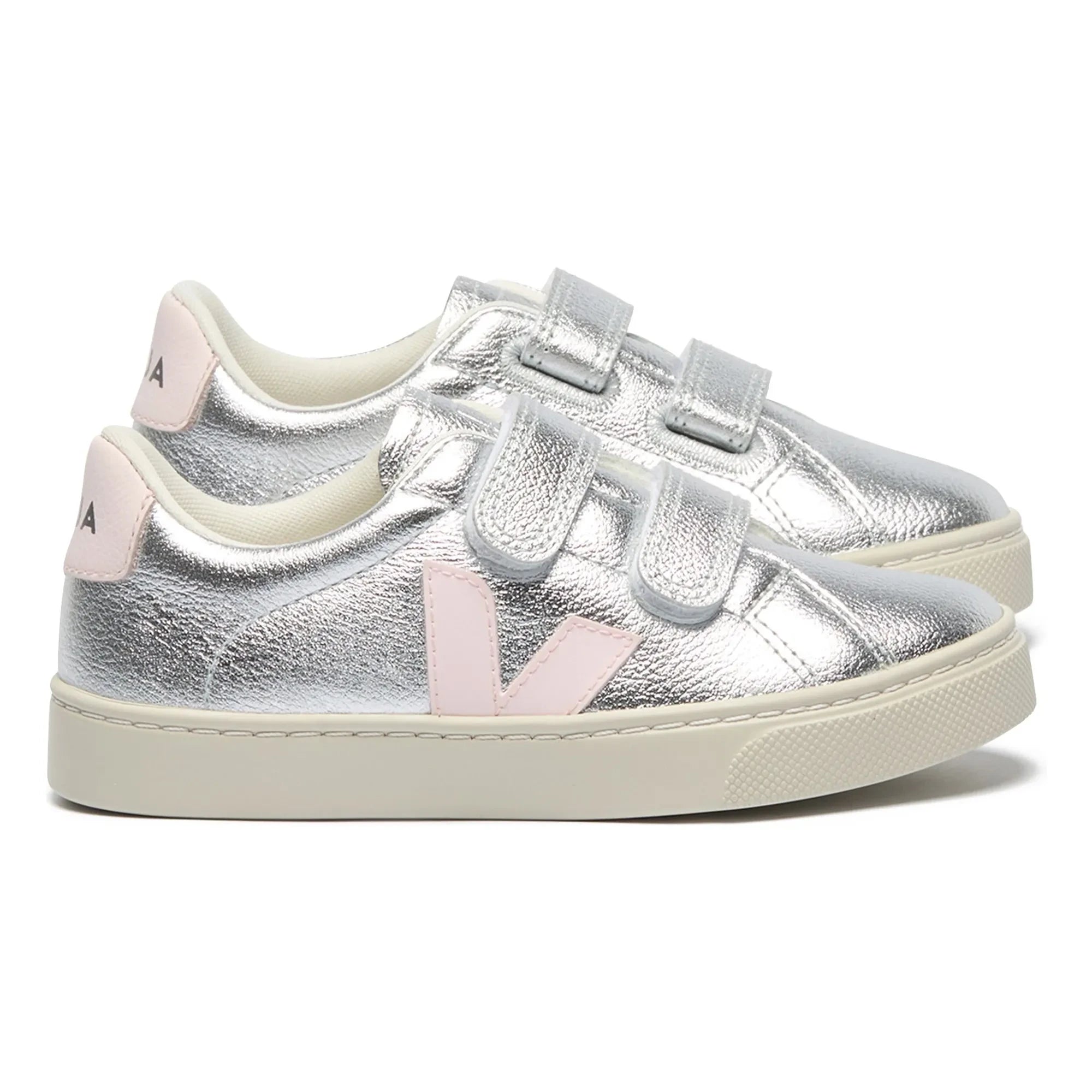 Veja - Esplar Leather Sneakers | Silver