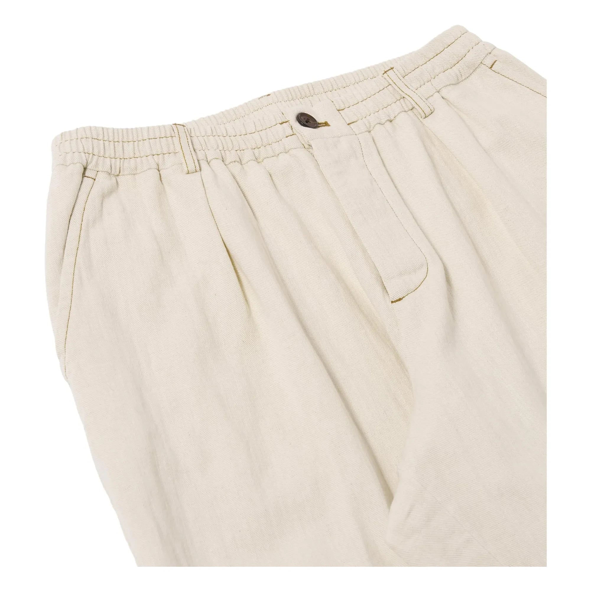 Universal Works - Koko Pleated Trousers | Ecru