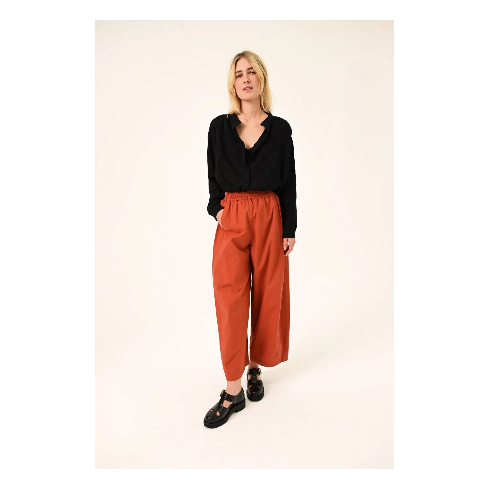 Sacrécoeur - Ella Carta Blouse | Black
