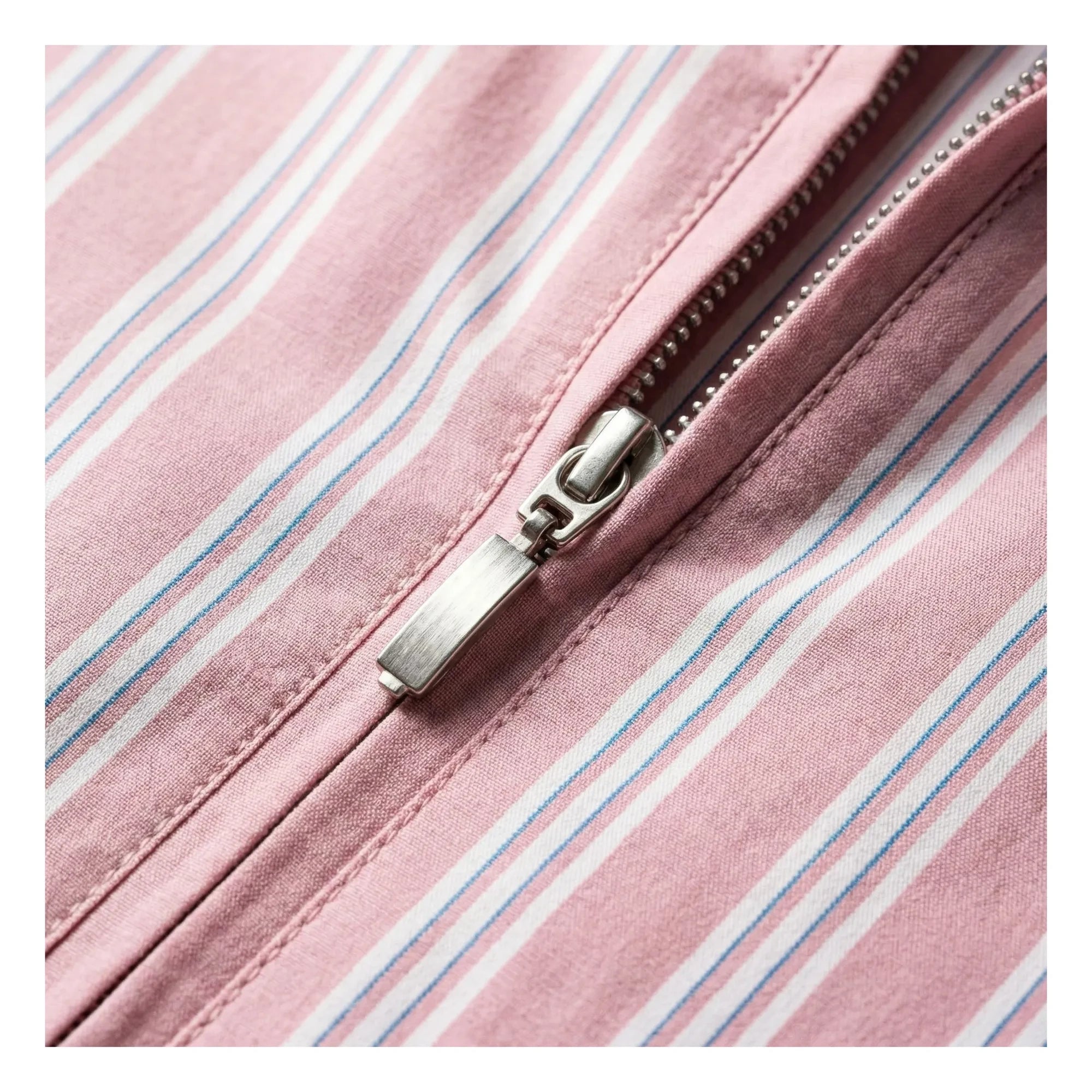 Smallable Kid - Noah Striped Jacket | Dust Pink