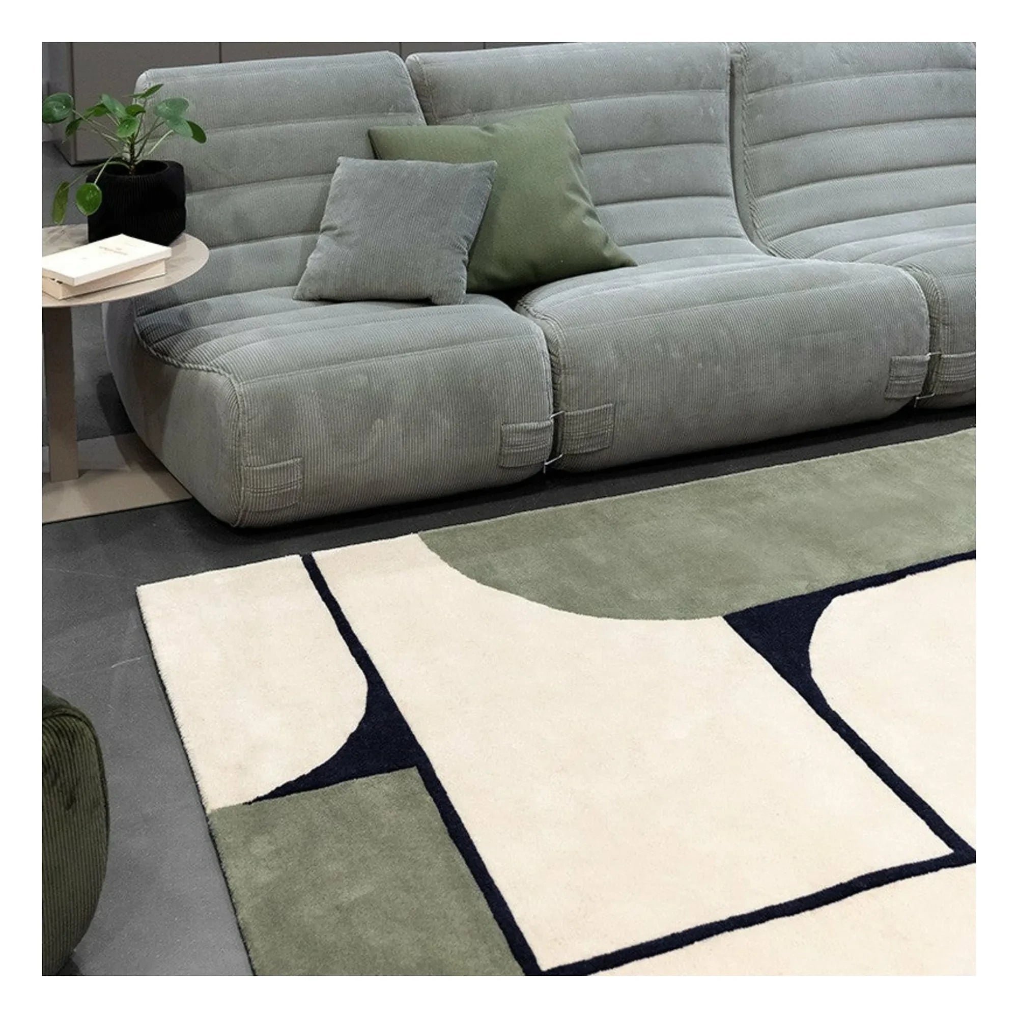 Edito - Strada Handwoven Rug | Blue Green