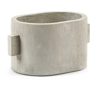 Serax - Oval beton saksı | Gri