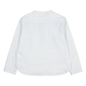 Búho - Kurta Striped Seersucker | Pale blue