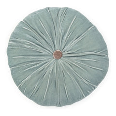 Le Monde Sauvage - Goa Silk Velvet Pillow | Light Blue