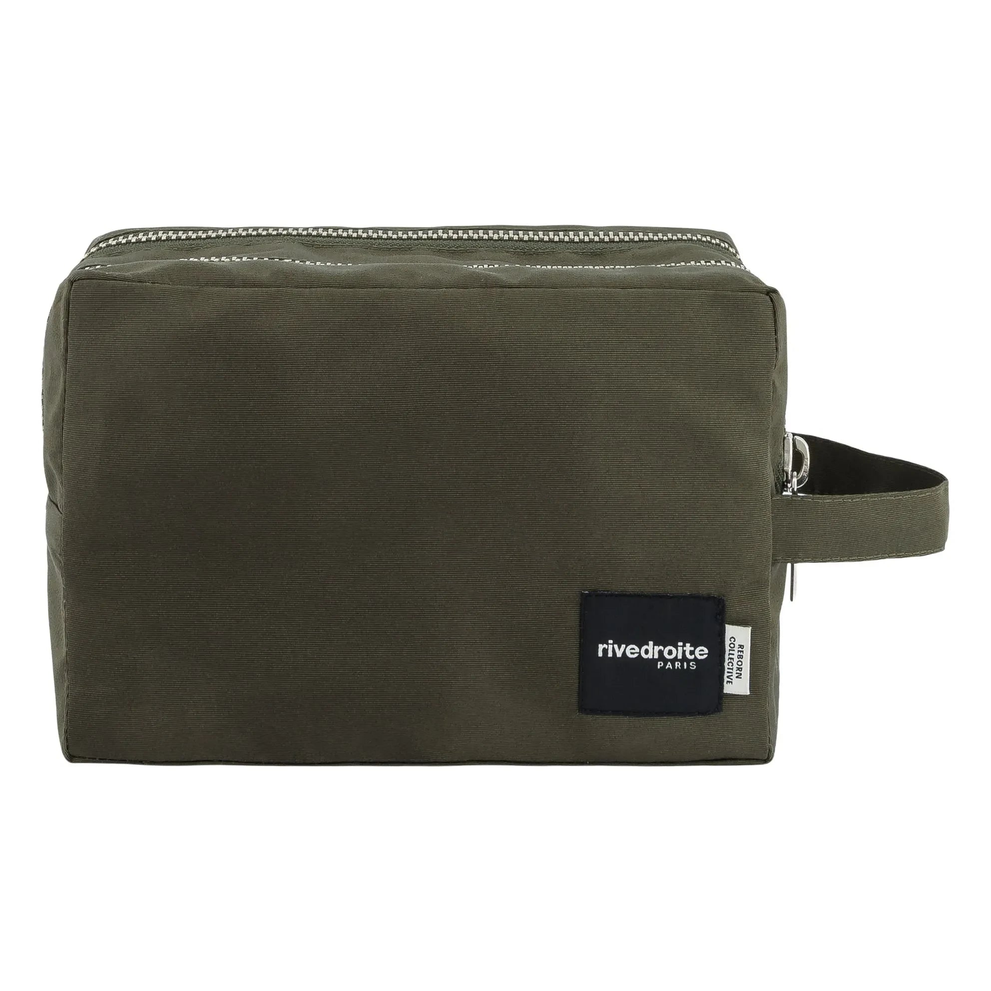 rivedroite - Charonne Toiletry Bag Made from Recycled Fibers | Khaki