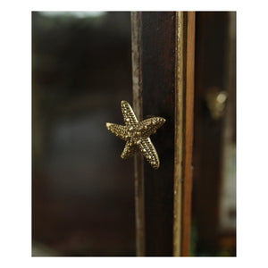 Doing Goods - Ruby Sea Star Brass Handle | Gold