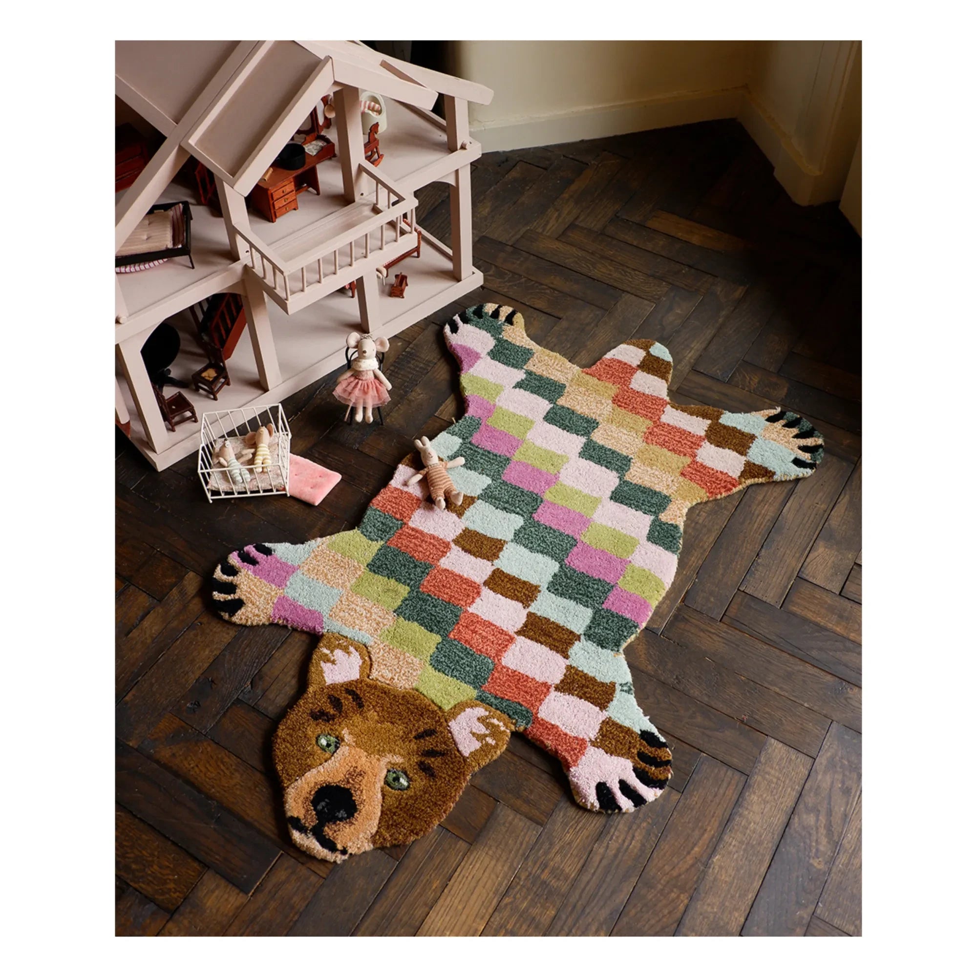 Doing Goods - Archie Wool Bear Rug