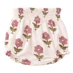 Lililotte - Bloomer César Fleurs Seersucker Organik Pamuk | Ekru