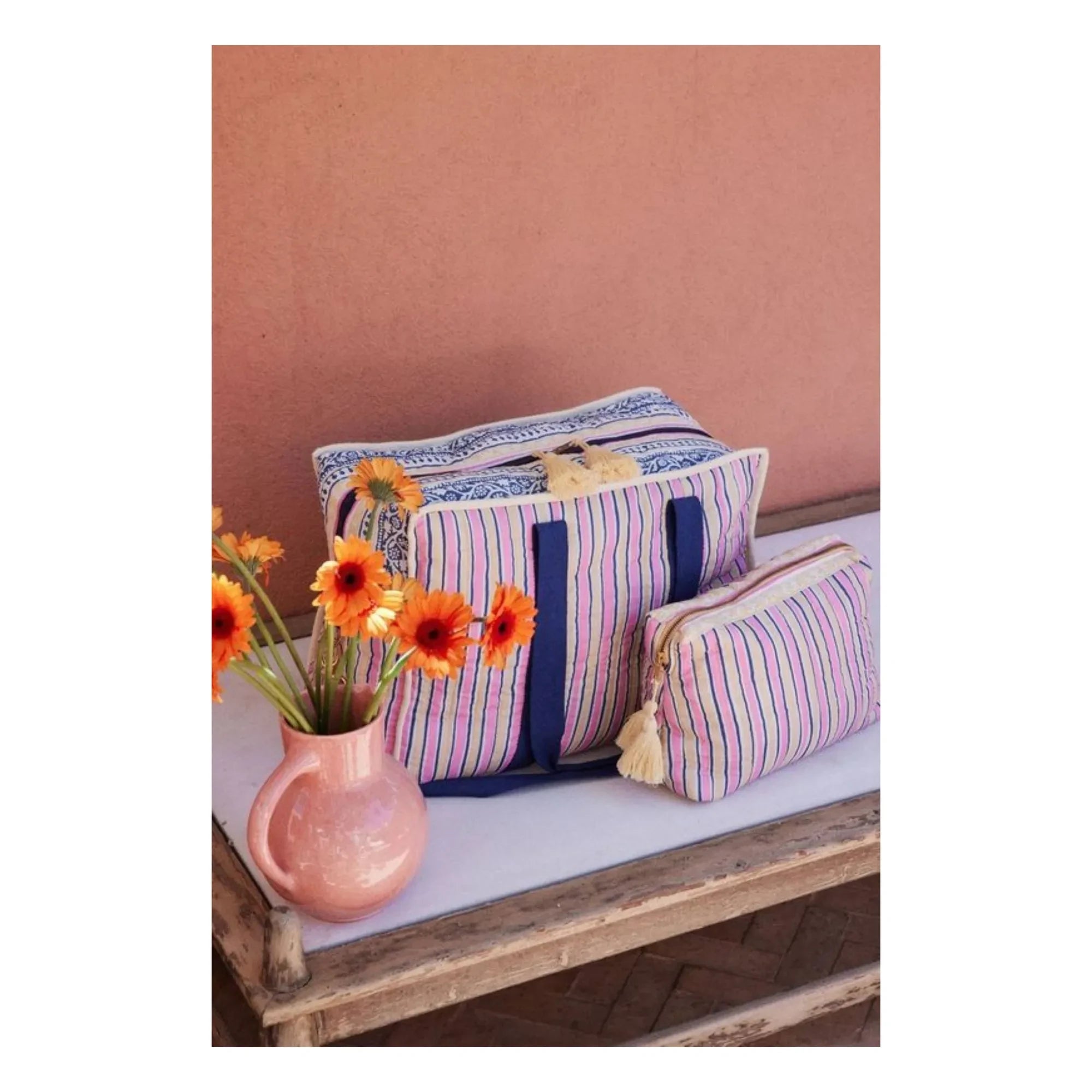 Louise Misha - Lilio 36h Organic Cotton Bag | Pink