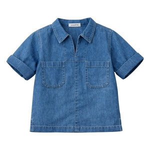 Lililotte - Carl Tencel Cotton Organic Shirt | Denim Blue