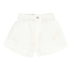 Búho - Linen Shorts | White