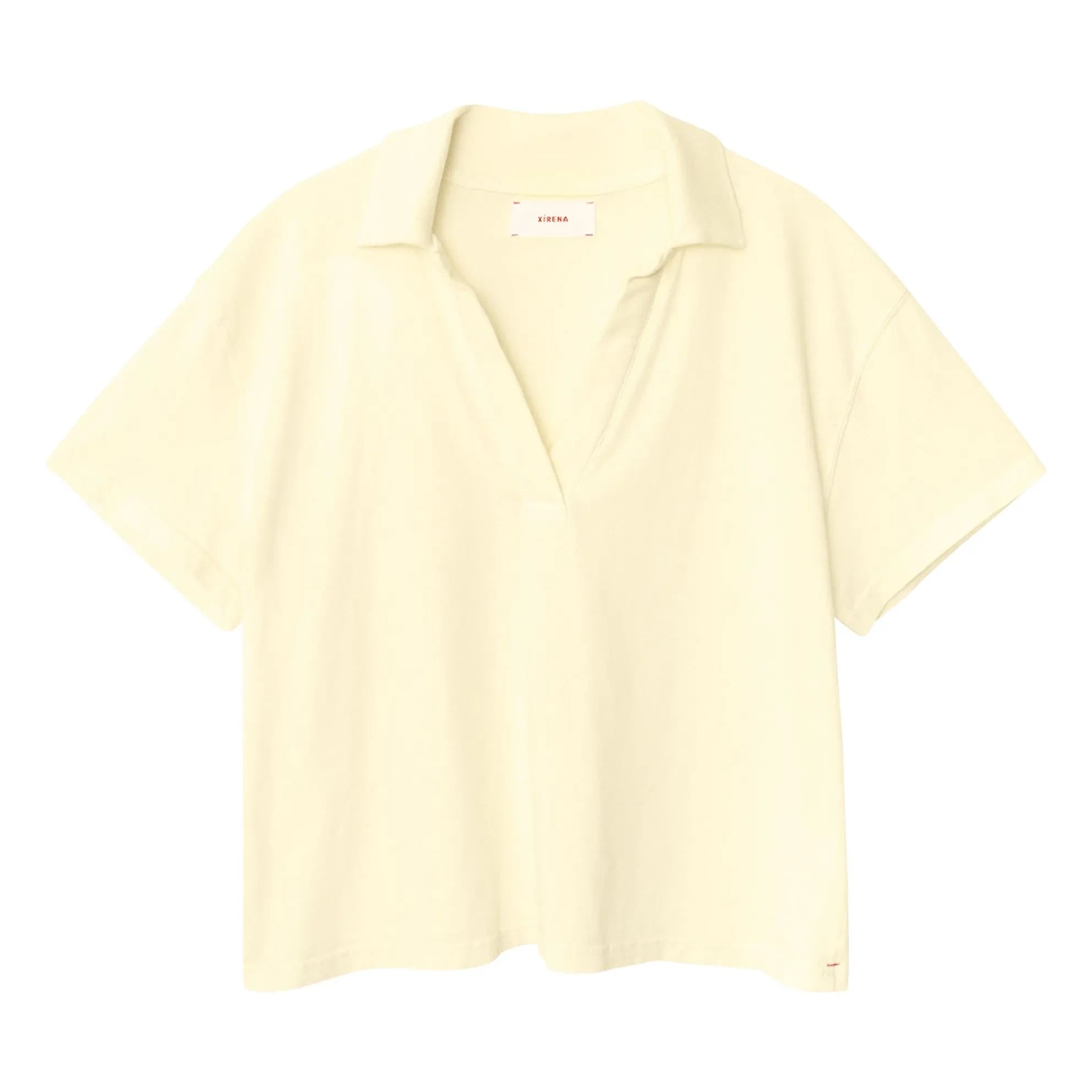 Xirena - Spencer Cotton T-Shirt | Sand