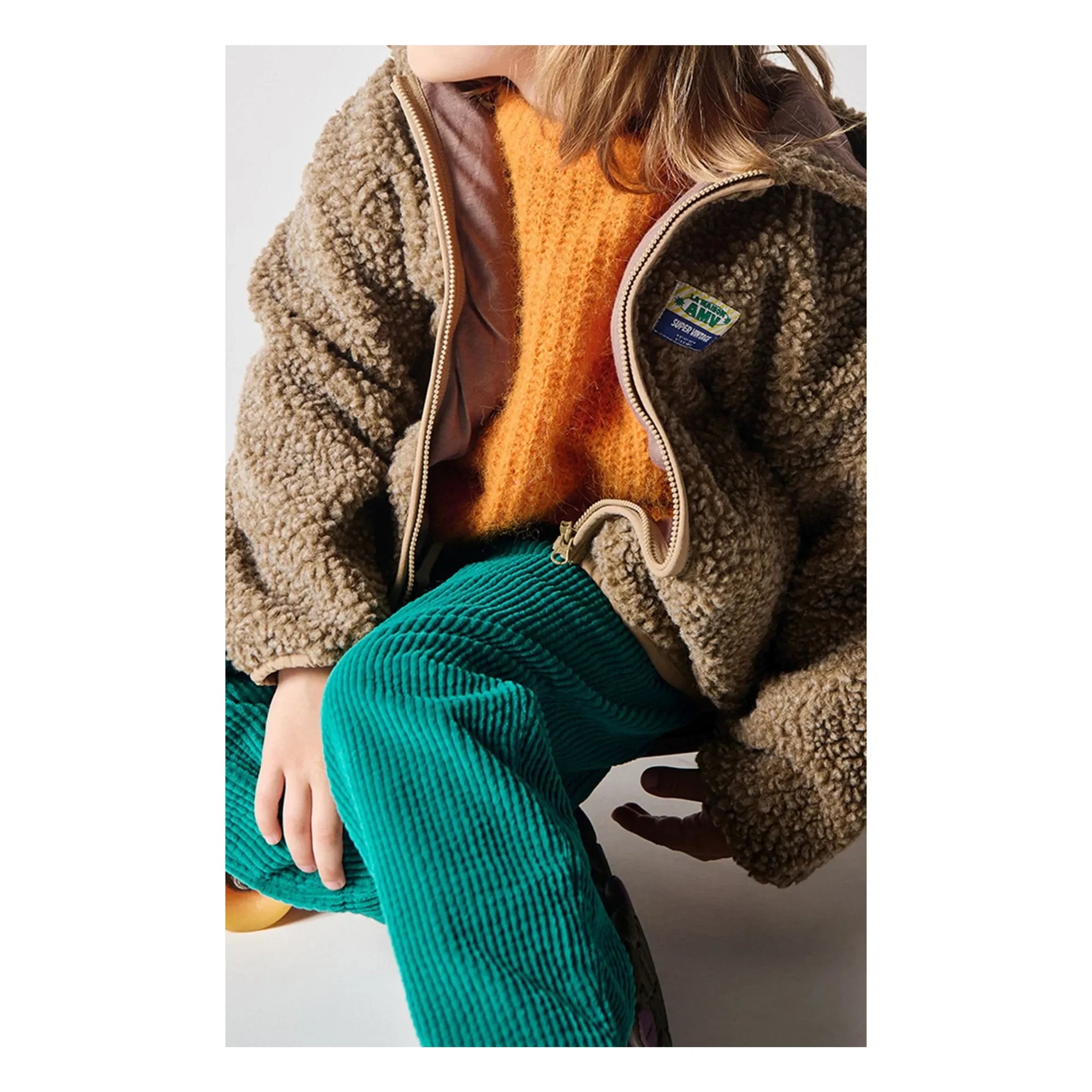 American Vintage - Hoktown Sherpa Kapüşonlu Ceket | Kahve