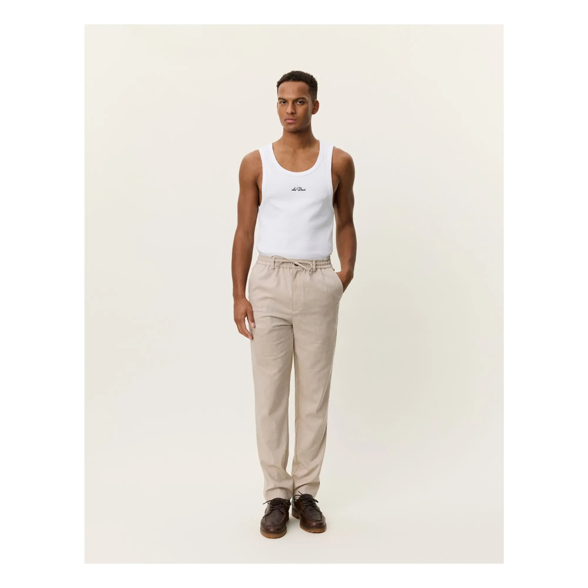 Les Deux - Como Tapered Pants | Beige