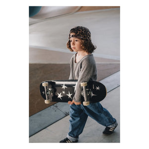 Mino Skateboards - Sunny Stars Skateboard | Black