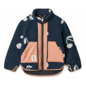 Liewood - Noam Sherpa Jacket | Navy Blue