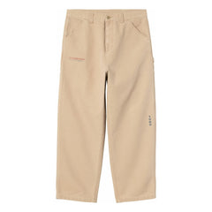 Carhartt WIP - OG Single Knee Graphic Dearborn Organic Cotton Pants | Beige