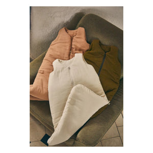 Poudre Organic - Double Cotton Muslin Baby Sleeping Bag | Dusty Pink