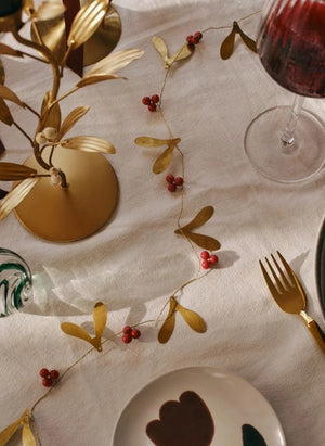 Broste Copenhagen - Moss Wreath | Brass