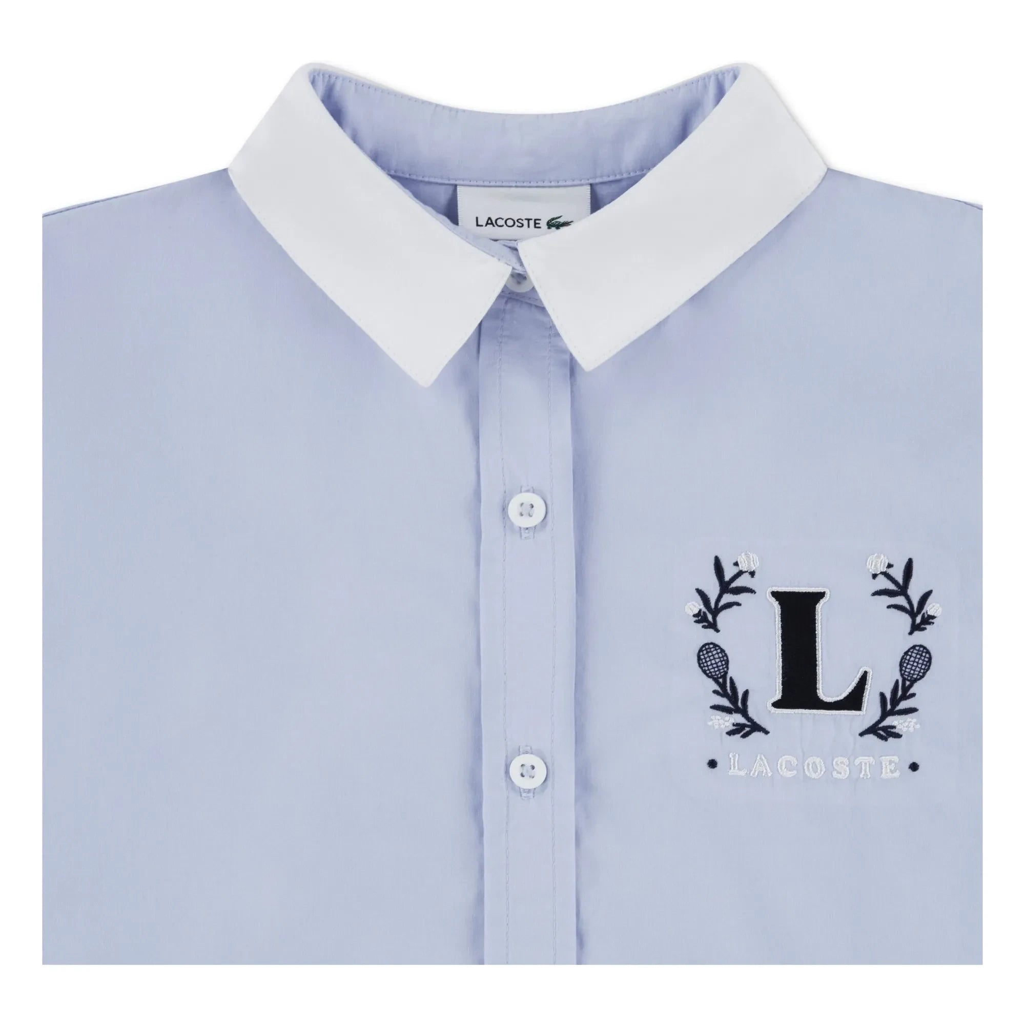 Lacoste - Shirt L Organic cotton | Light Blue