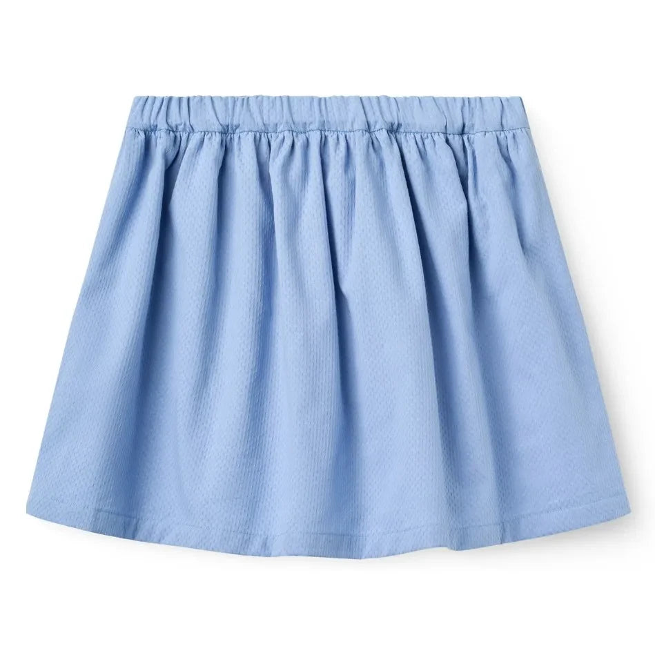 Copenhagen Colors - Organic Cotton Spanish Skirt | Light Blue