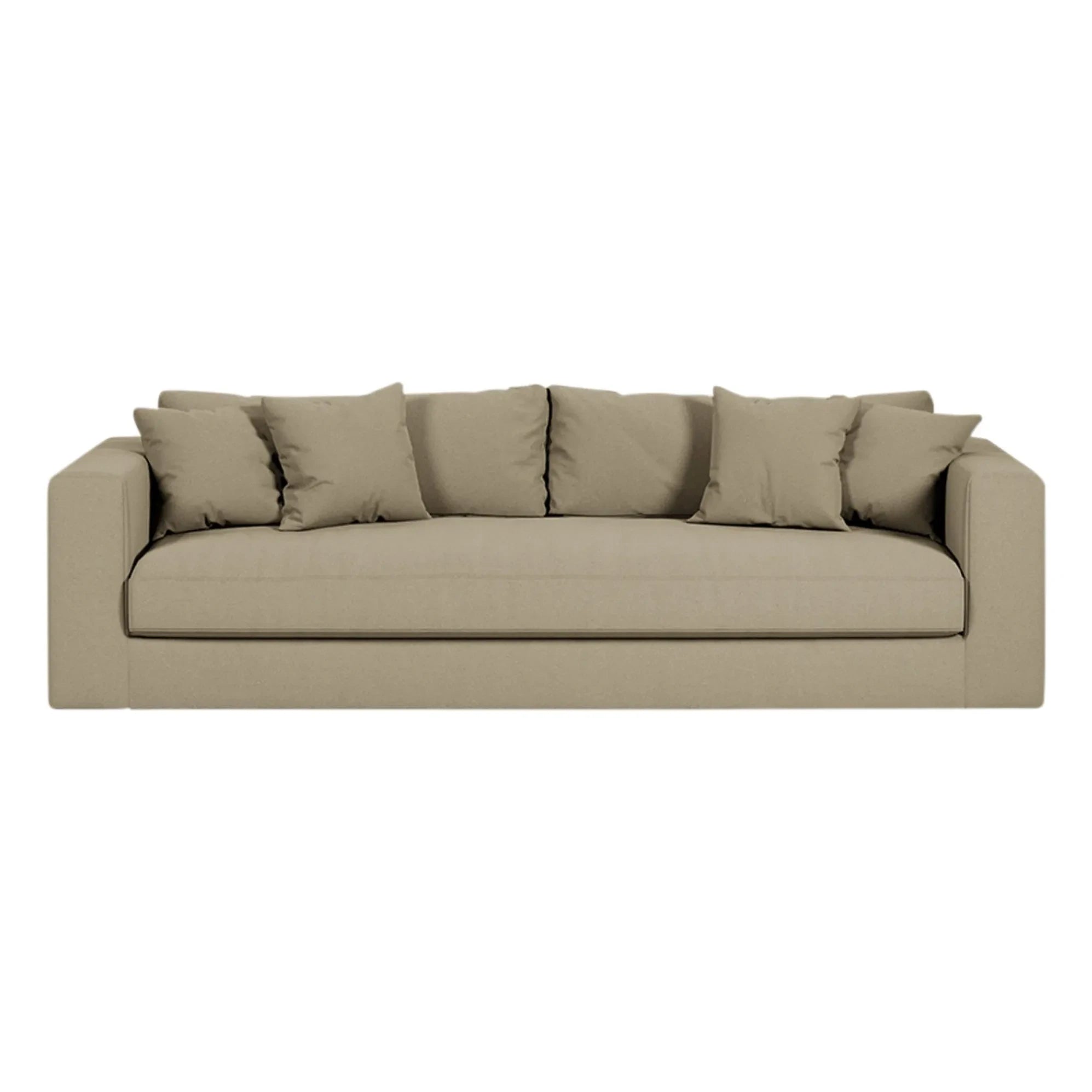 Panac Edition - Bellechasse 3-Piece Light Sofa, Cotton and Linen - 240 cm | Linen
