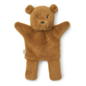 Liewood - Honor Teddy Bear Puppet | Caramel Gold