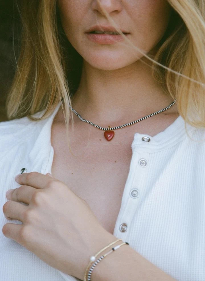 Anni Lu - Pure Heart Necklace | Silver