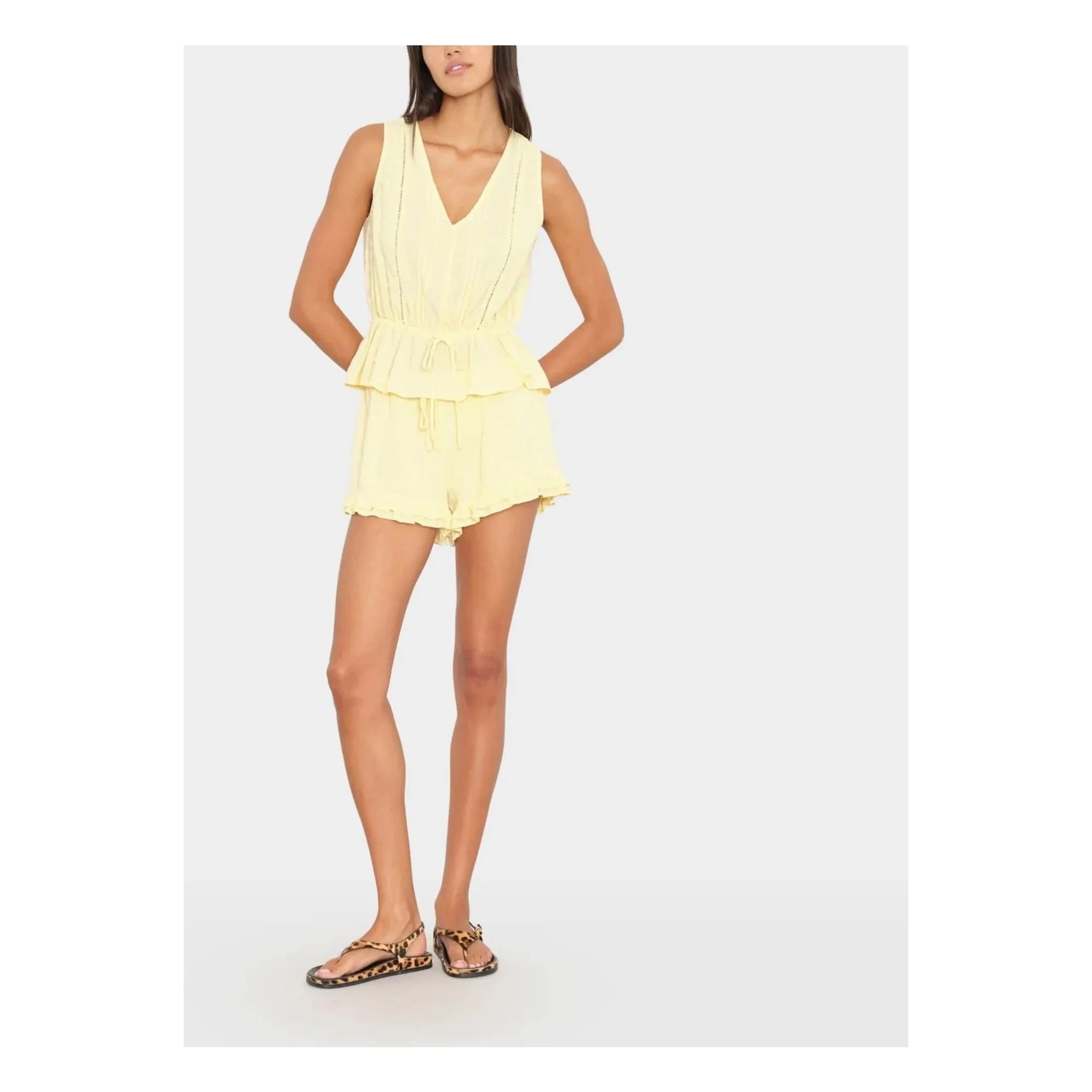 Xirena - Mimi Cotton shorts | Yellow