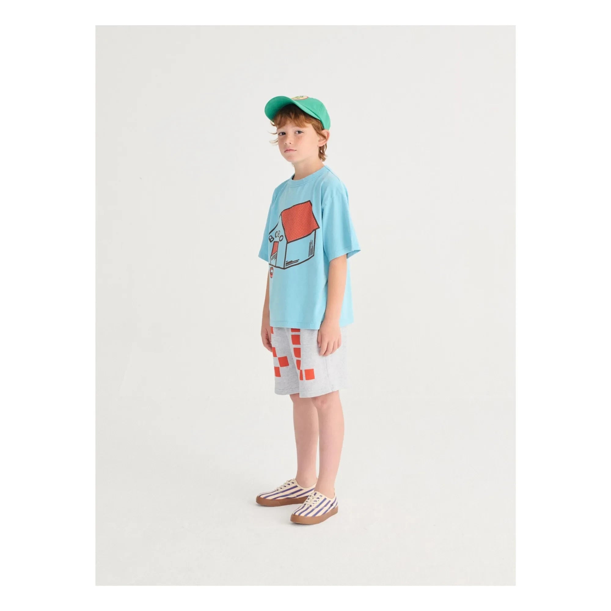 Bobo Choses - BC Organik Pamuk Şort | Heather Grey