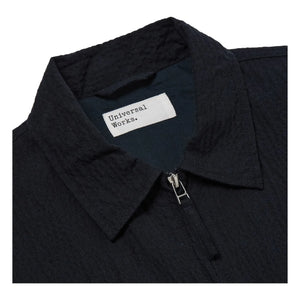 Universal Works - E130 Ospina Recycled Cotton Jacket | Navy Blue