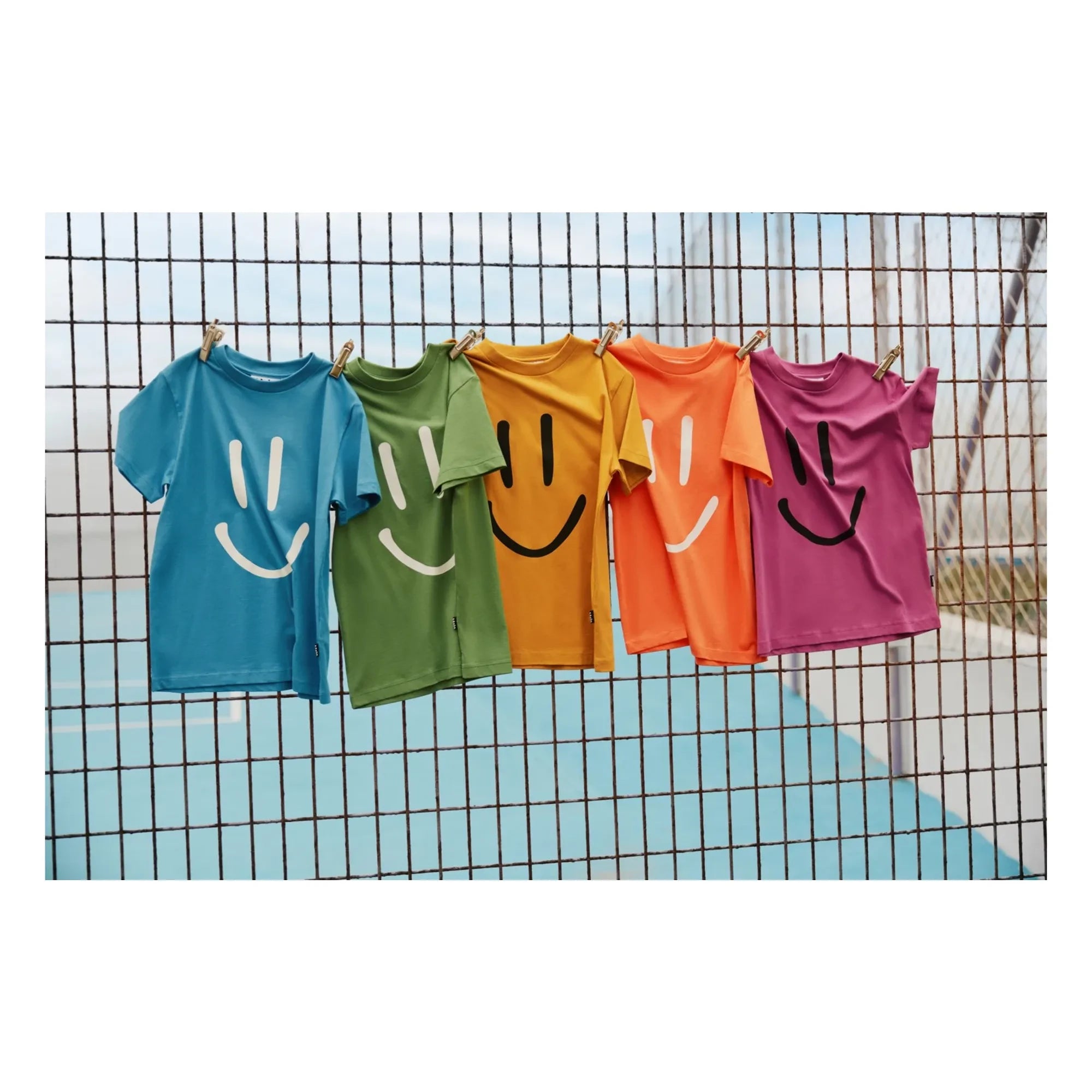 Molo - Roxo Smile Organic Cotton T-shirt | Green