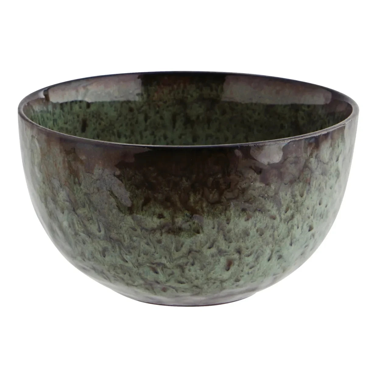 Madam Stoltz - Stone Ceramic Bowl | Dark Green