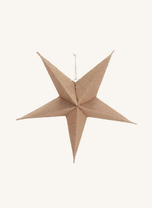 House Doctor - Paper star Christmas decoration | Beige