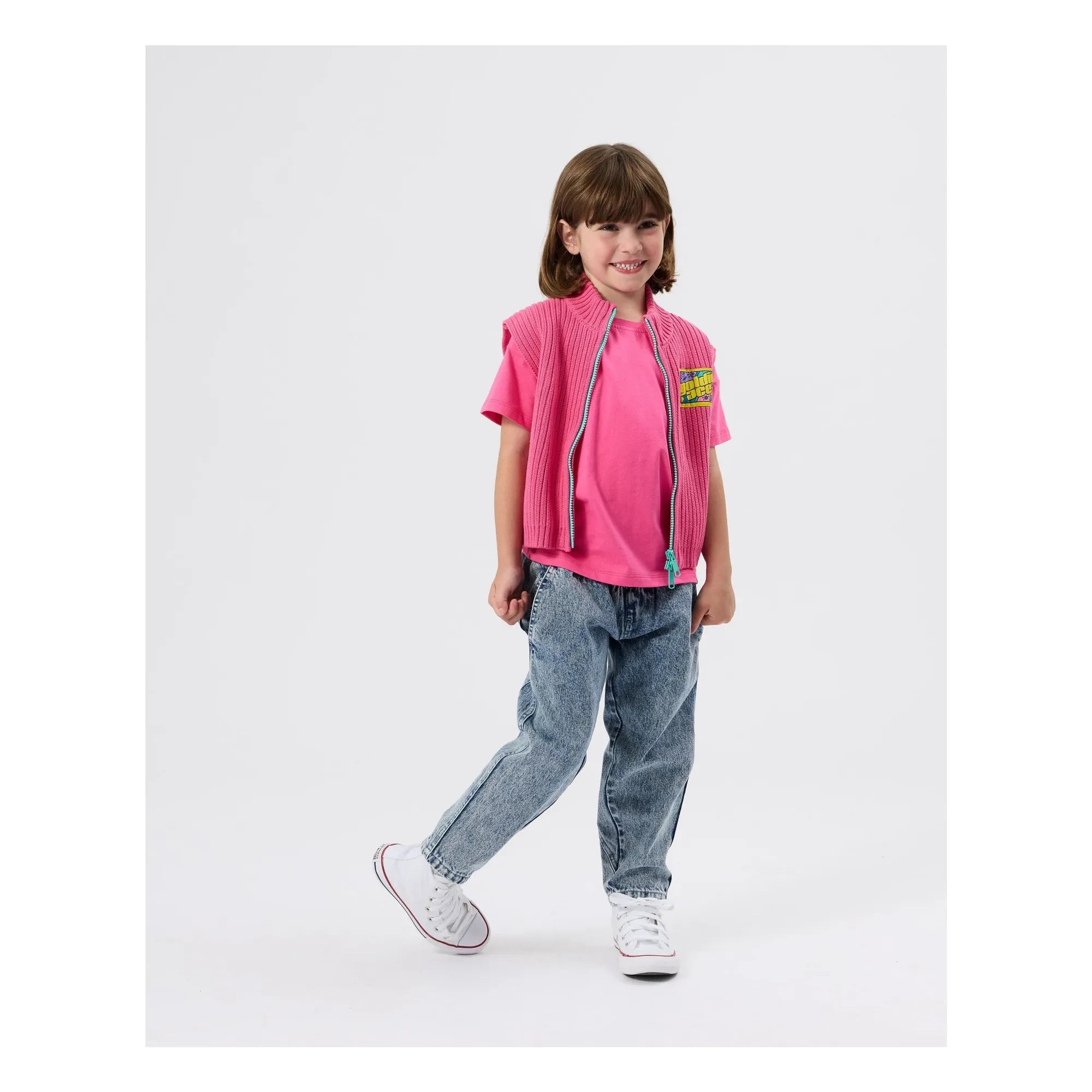 Goldie + Ace - Fitilli Kolsuz Atlet | Pembe