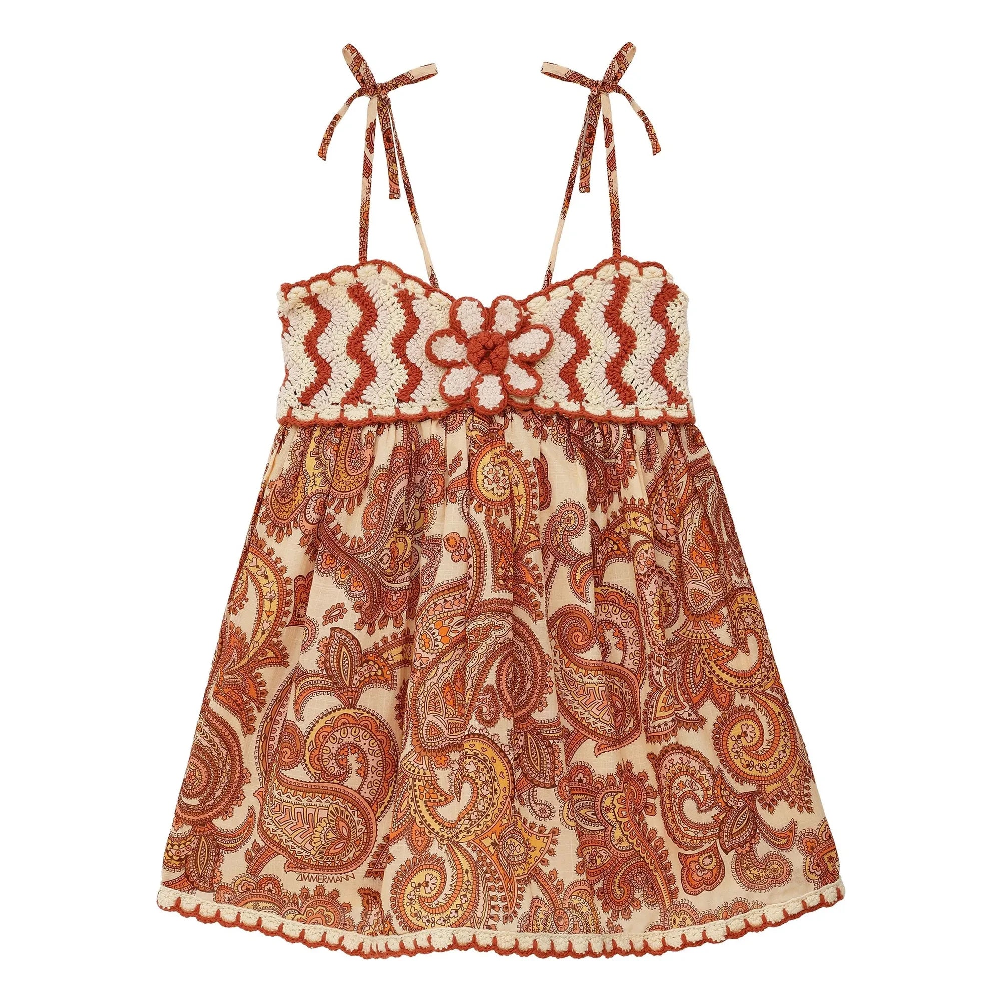 Zimmermann - Patience Paisley Dress | Brown