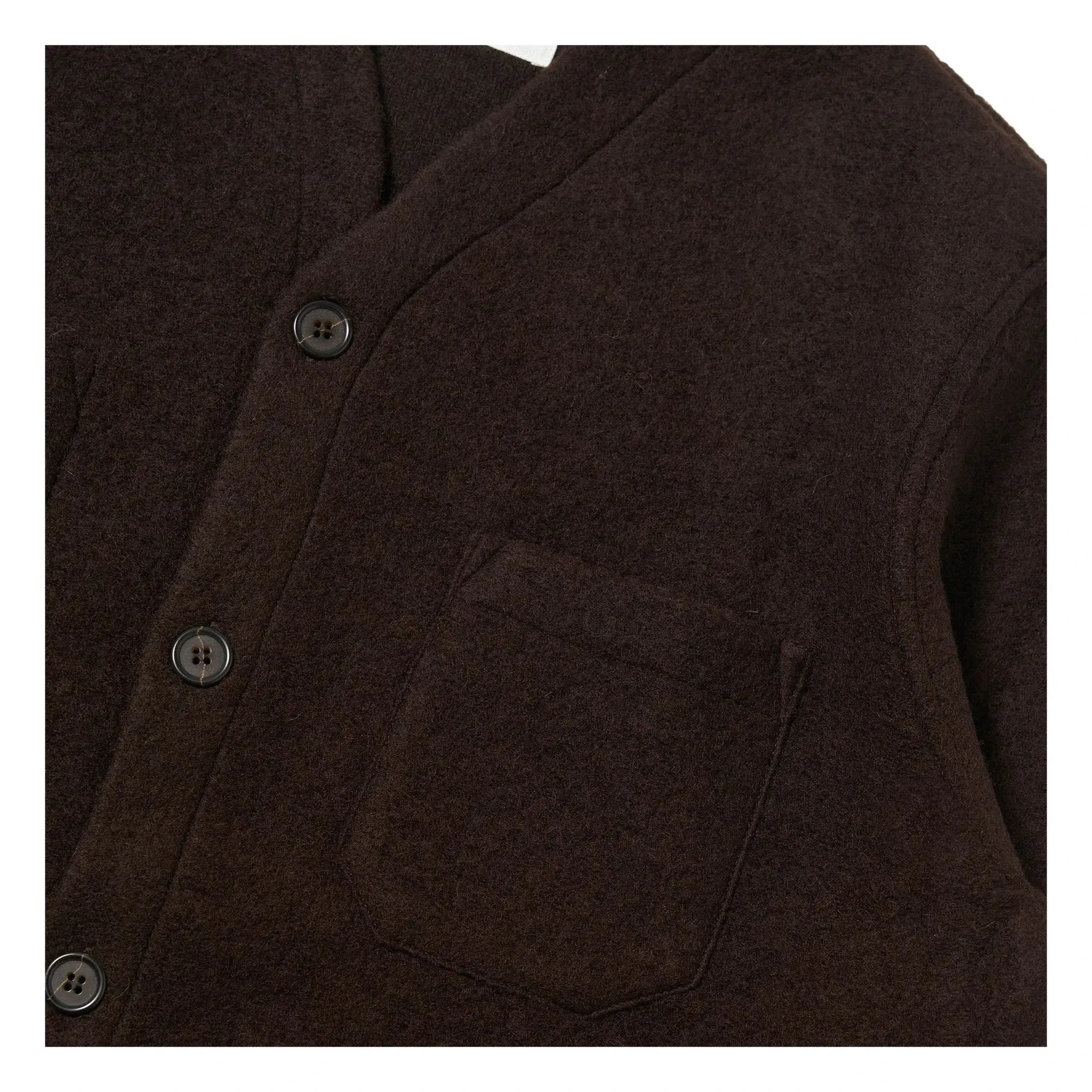 Universal Works - Cardigan | Brown