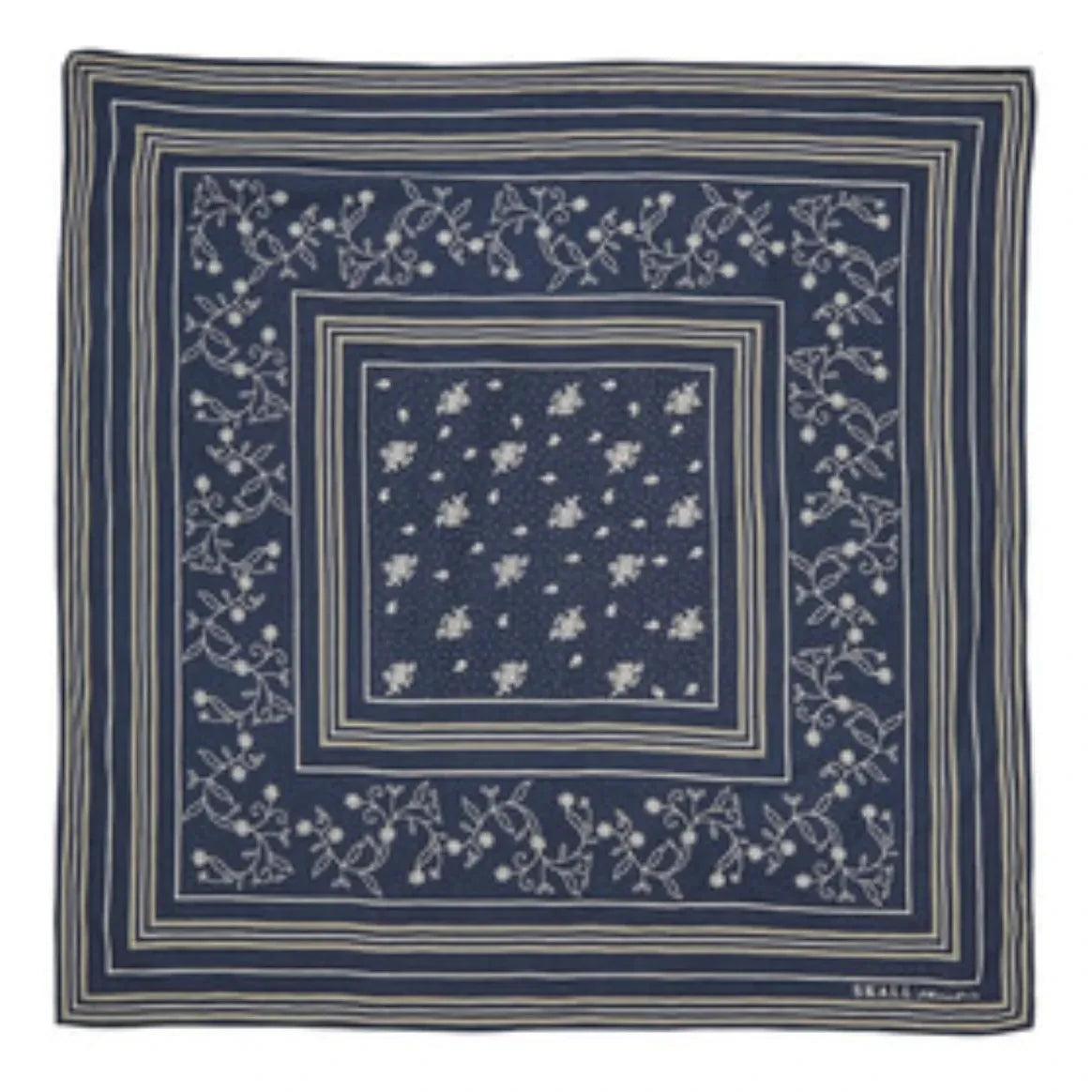 Skall Studio - Navy Skall Scarf