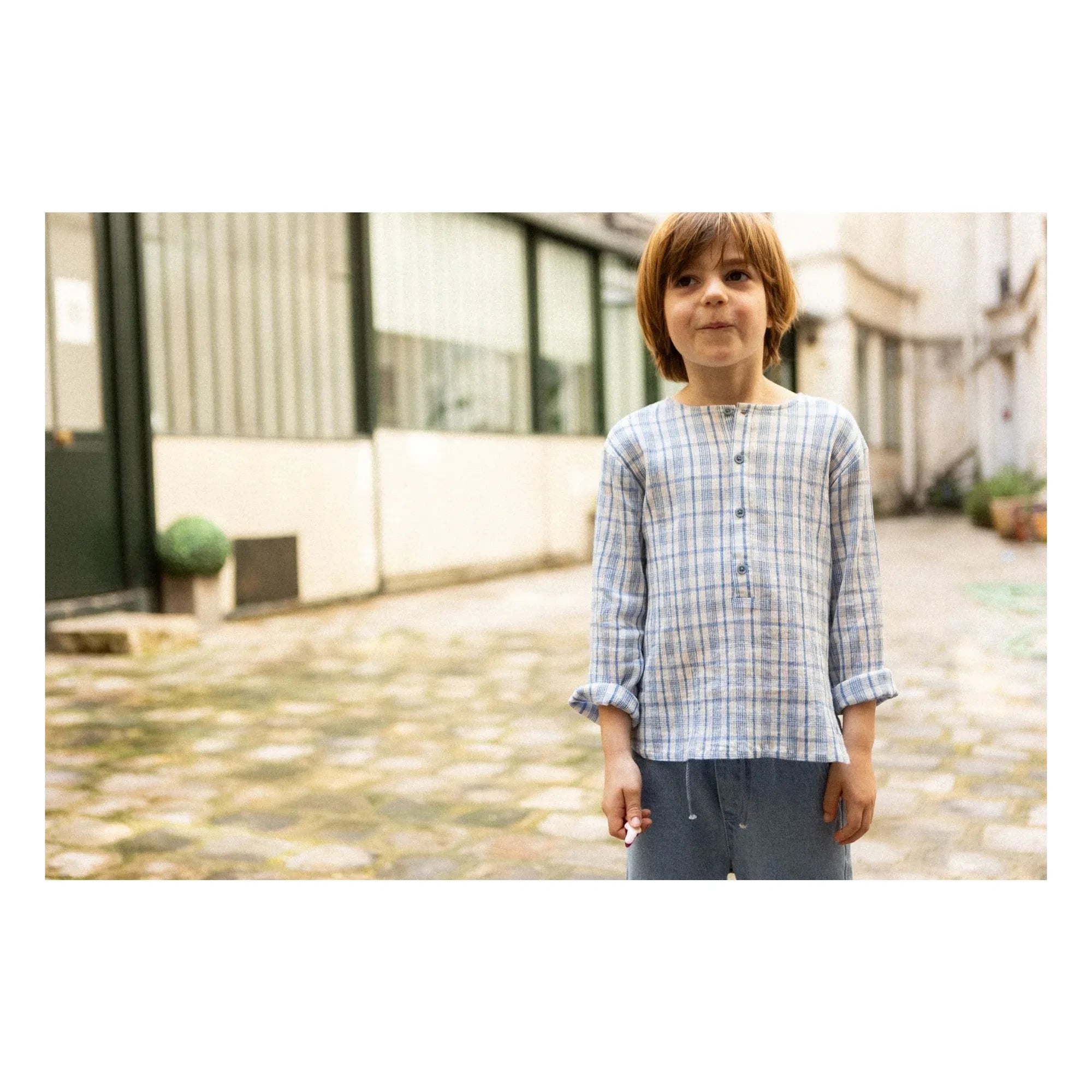 Louis Louise - Denim Bermuda Soho | Light Blue