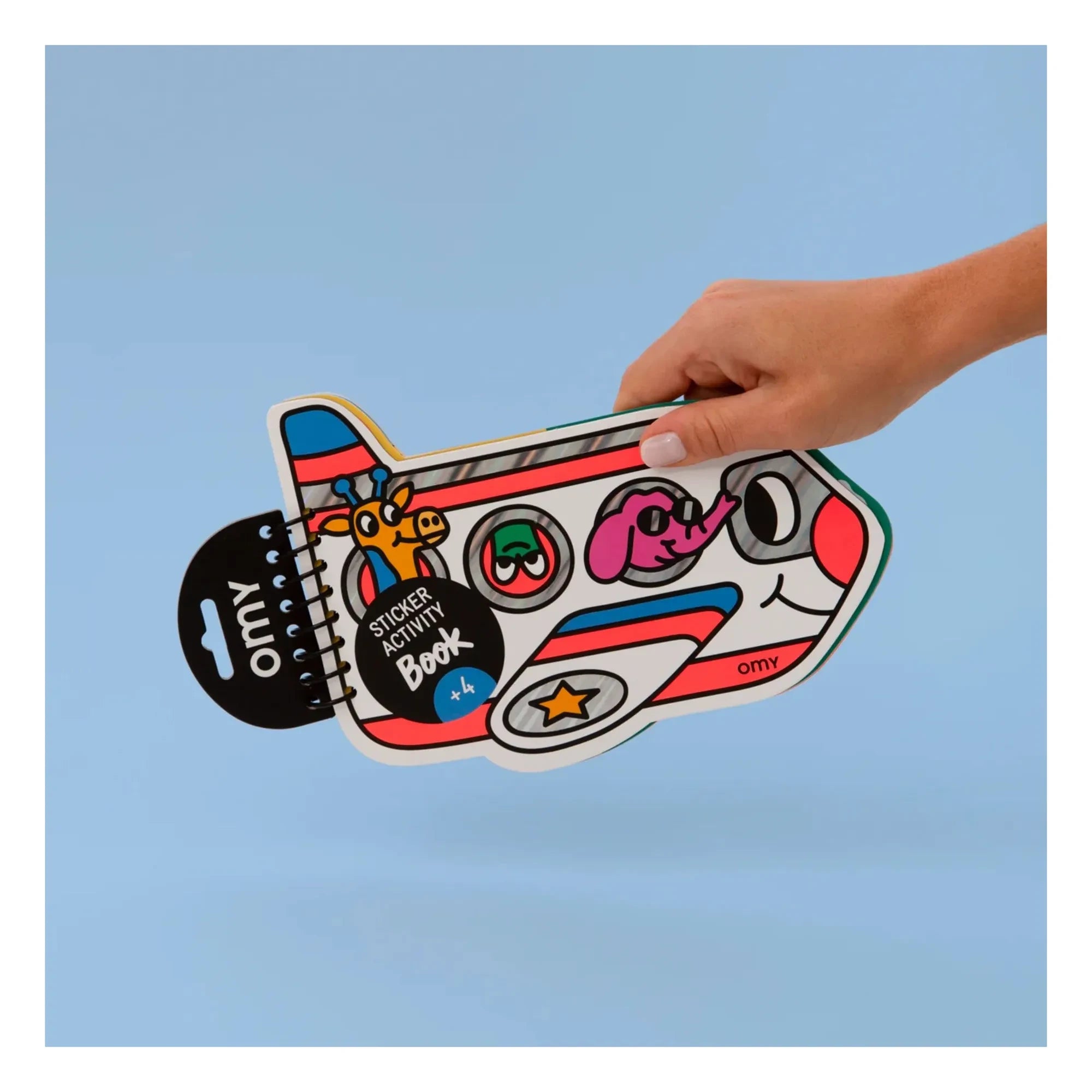 Omy - Vroom Sticker Activity Book