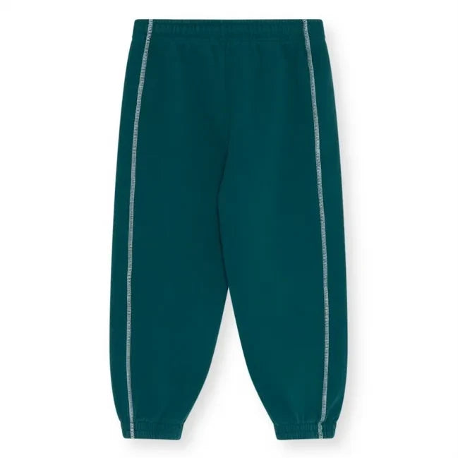 The New Society - TNS Logo Flexible Jogger Pants | Green