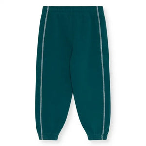 The New Society - TNS Logo Flexible Jogger Pants | Green