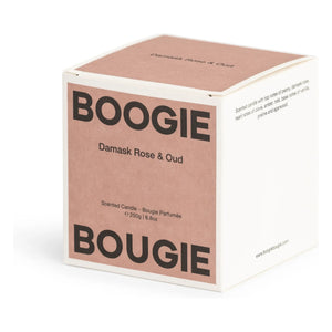 Boogie Bougie - Damask Rose & Oud Candle
