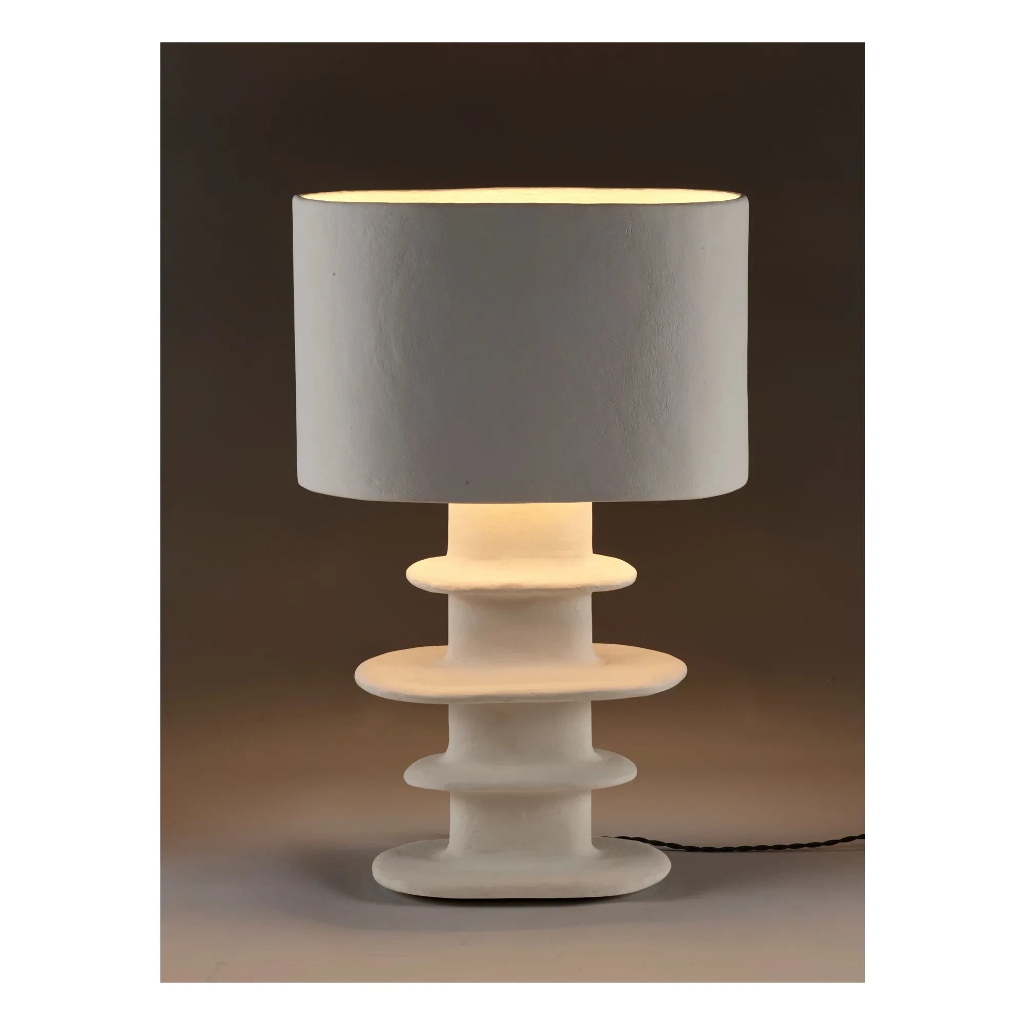 Serax - Earth Paper Clay Table Lamp, Marie Michielssen | White
