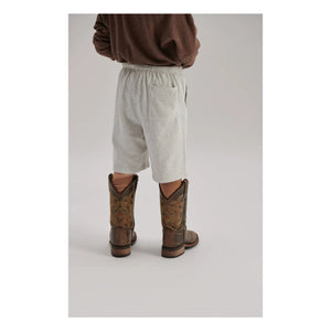 American Vintage - Ykobow Jogger Shorts | Heather White