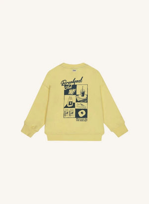 Tumble N'Dry - Gigi Organic Cotton Sweatshirt | Faded Yellow
