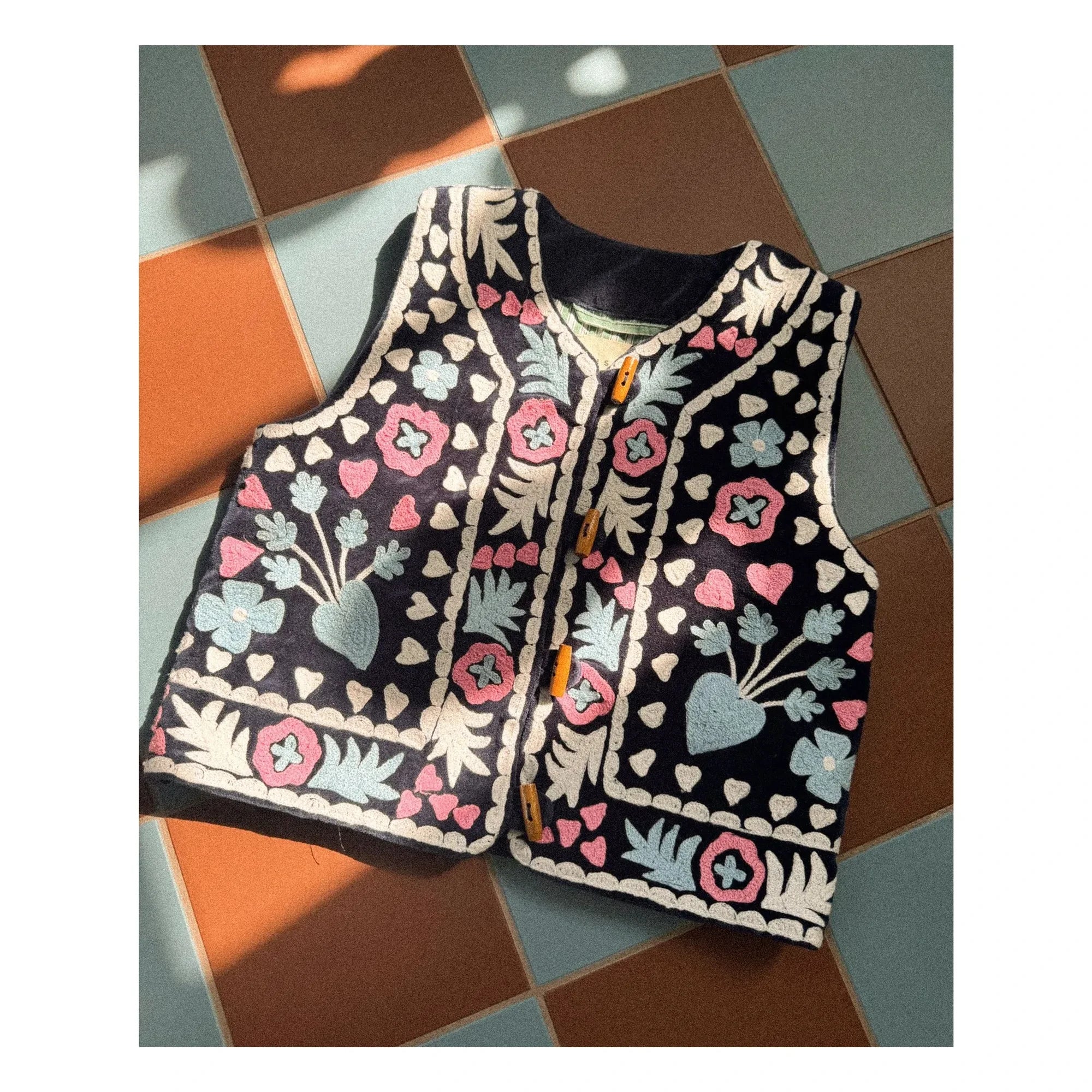 SISSEL EDELBO - Timothy Sleeveless Vests - Kids Collection | Navy Blue